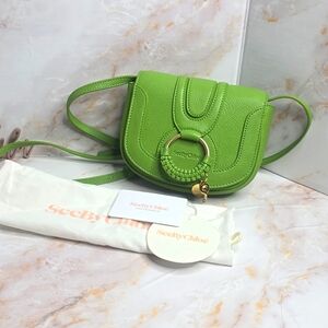 Chloe Hana Shoulder Bag Mini Rainy Forest